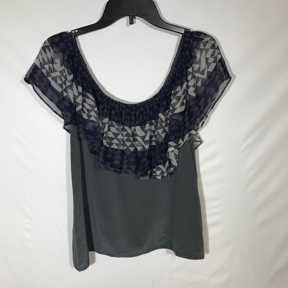🍍Vena cava for aqua 💯 silk blouse